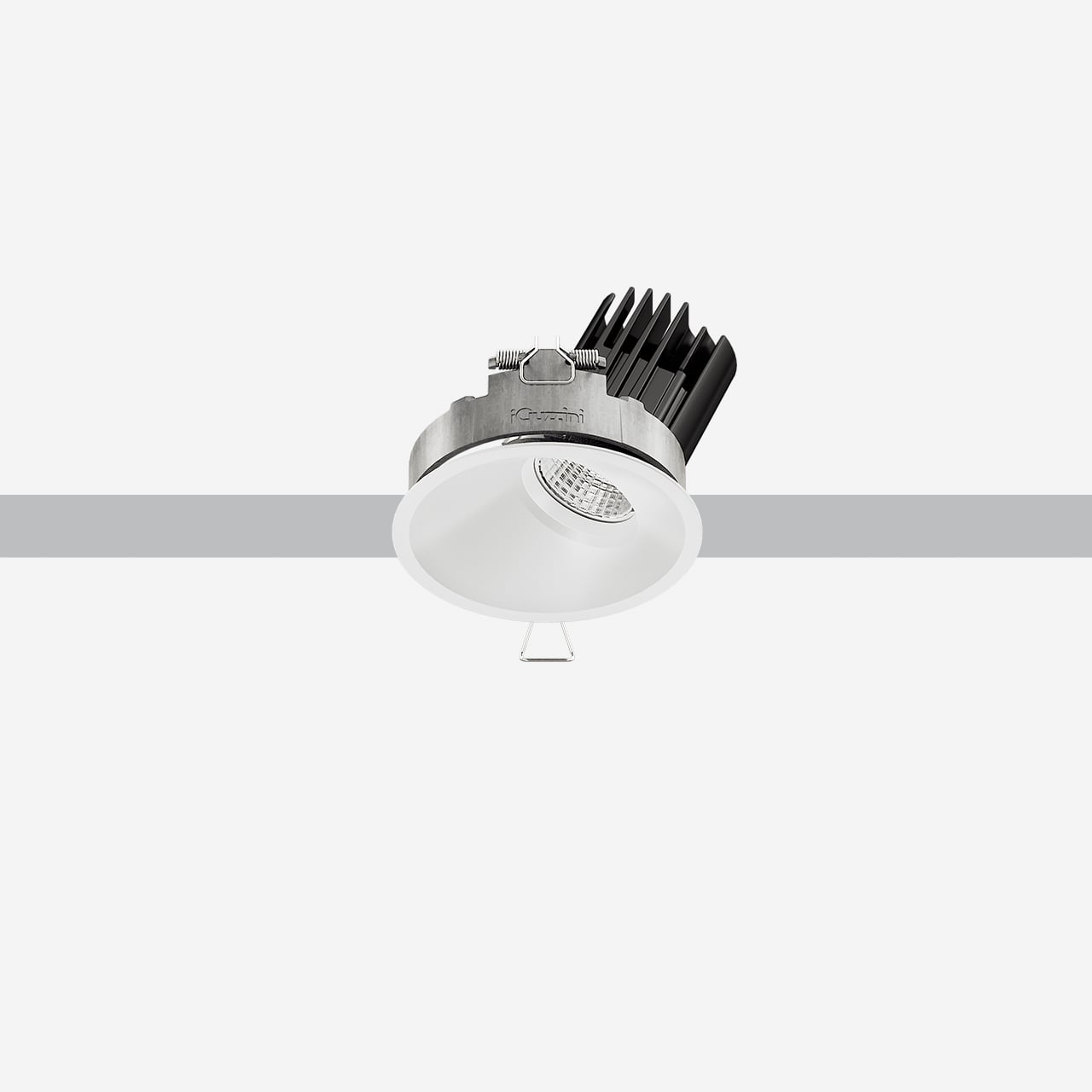 Laser Evo recessed ø 96 mm Tilted