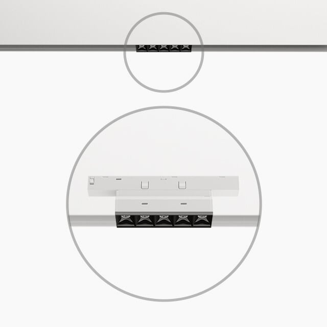 Laser Blade XS Low Voltage Module for Superrail | High Contrast 5x