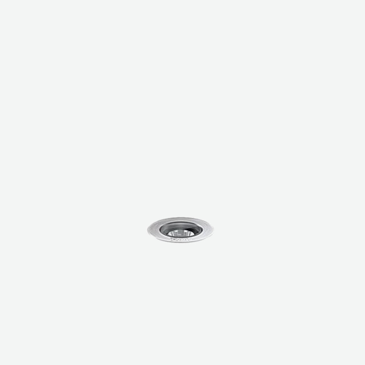 Light Up Orbit - body in stainless steel flush mounted